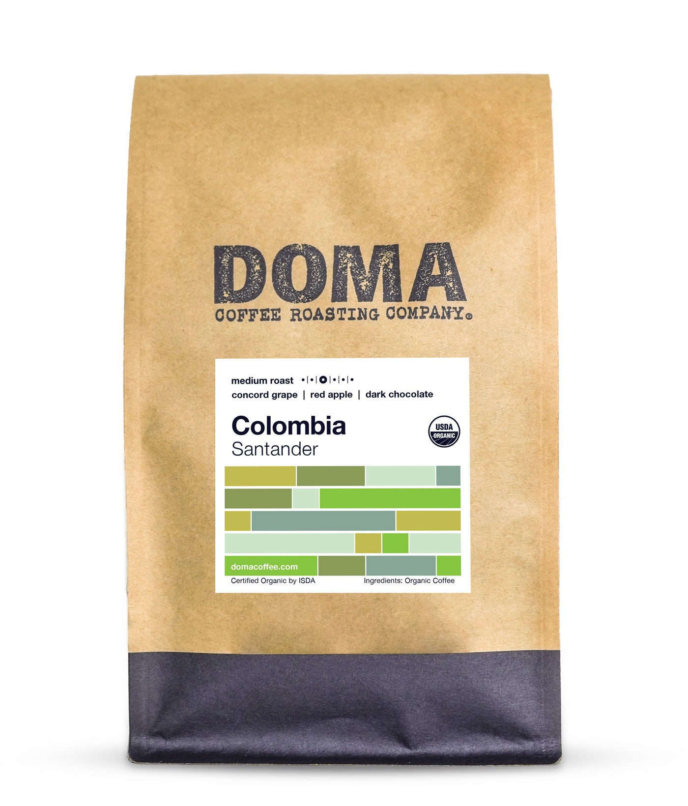 A 2lb bag of Colombia Santander