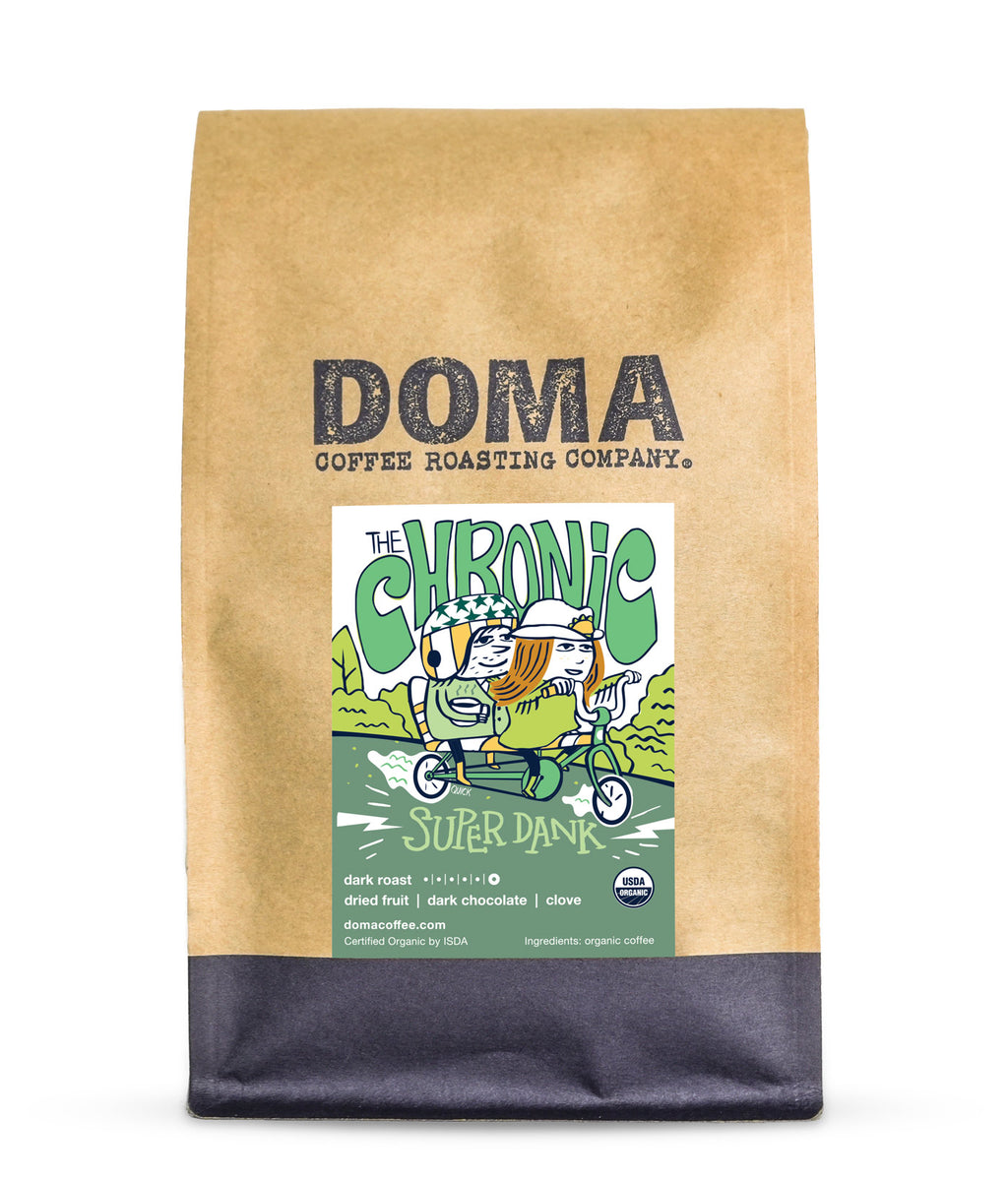 Beautiful view of Doma Cafe Electric Brewing Coffee Grounds Non-Newtonian Flow