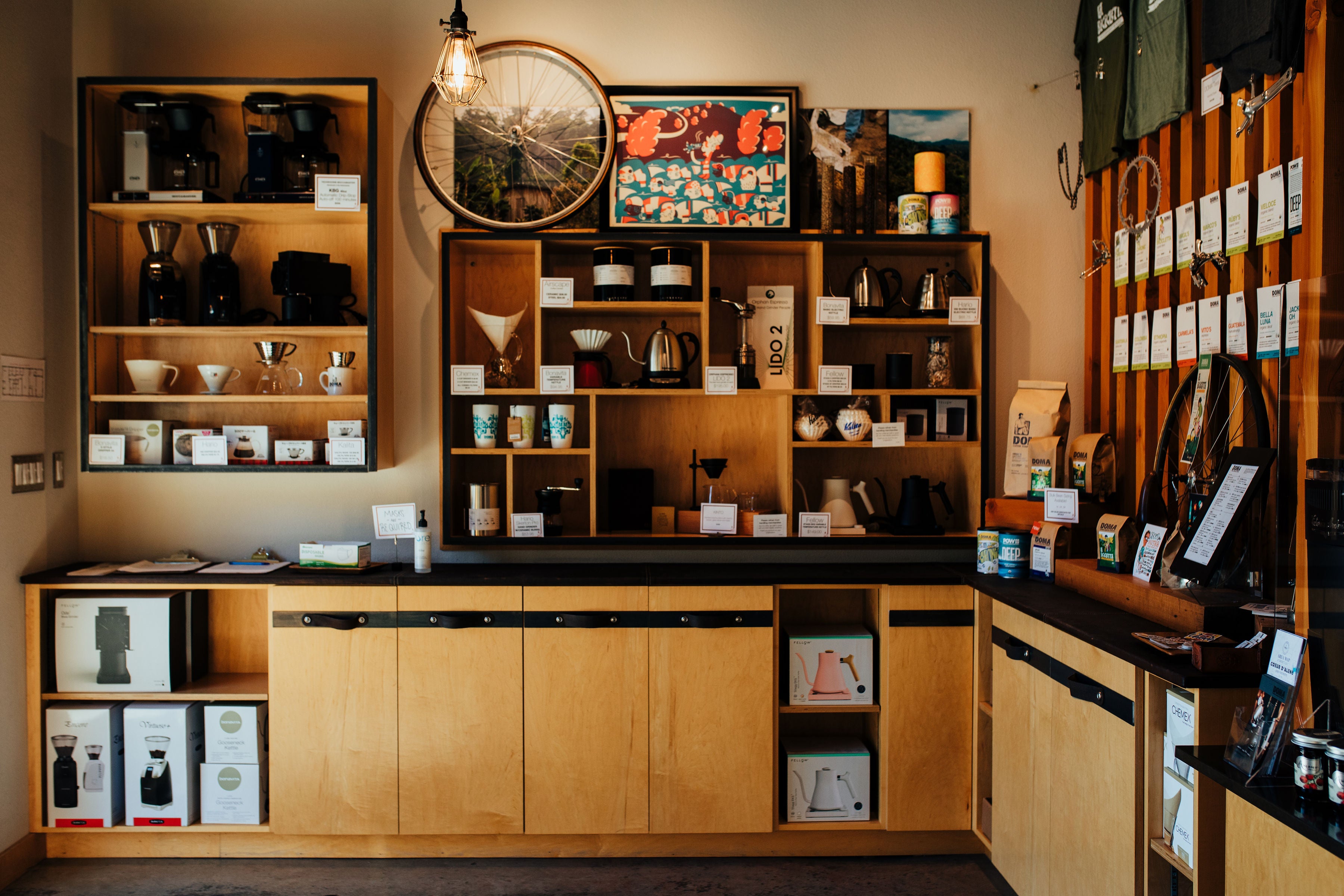 The Lab Remodel – DOMA Coffee Roasting Company