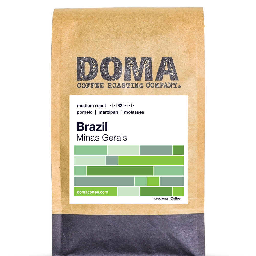 
                  
                    A 12 ounce bag of Brazil Minas Gerais coffee
                  
                