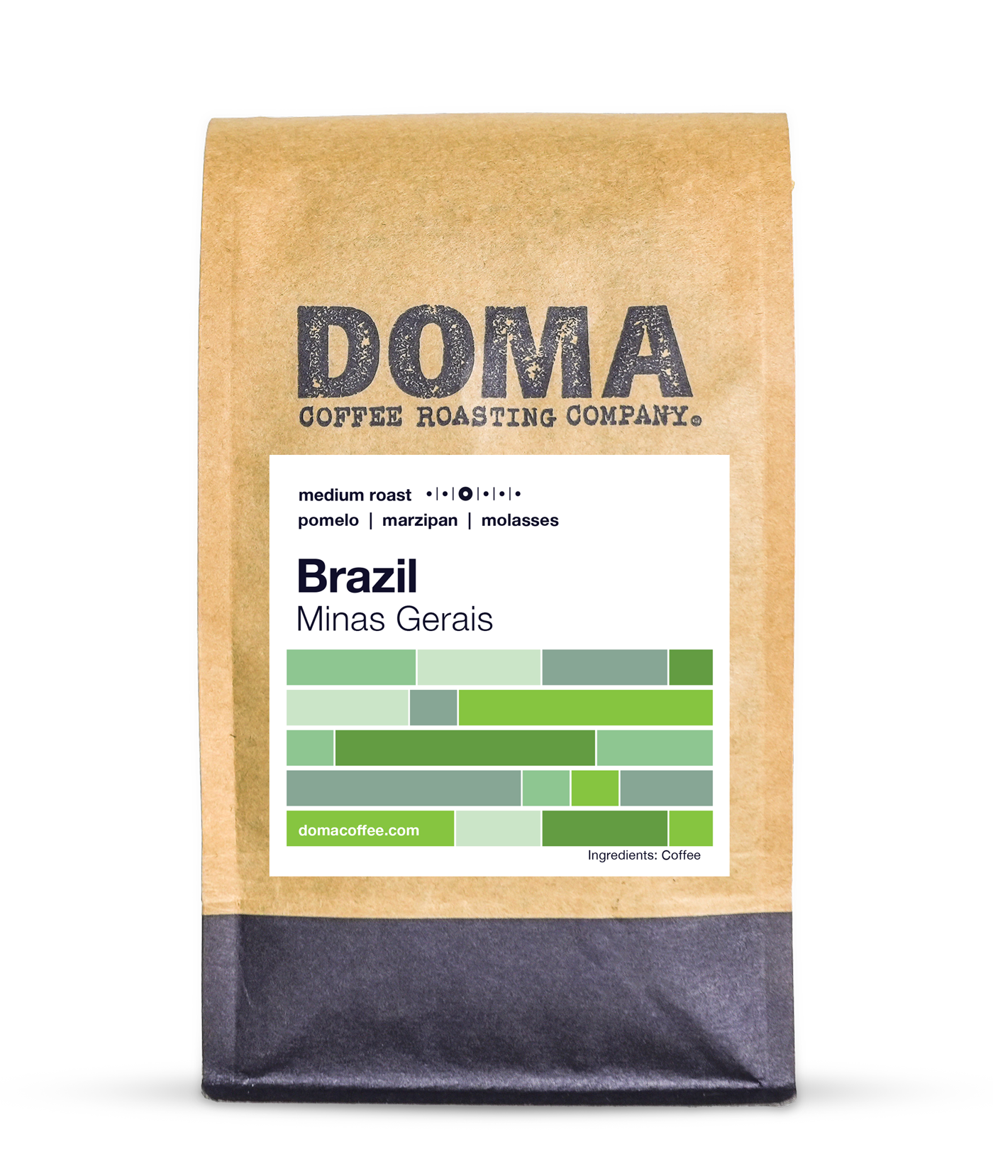 
                  
                    A 12 ounce bag of Brazil Minas Gerais coffee
                  
                