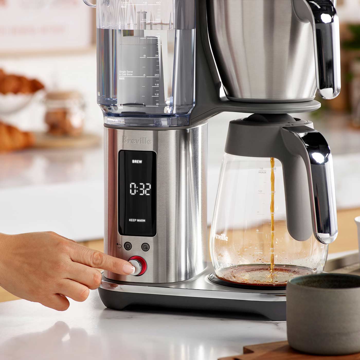 
                  
                    BREVILLE LUXE BREWER — GLASS
                  
                