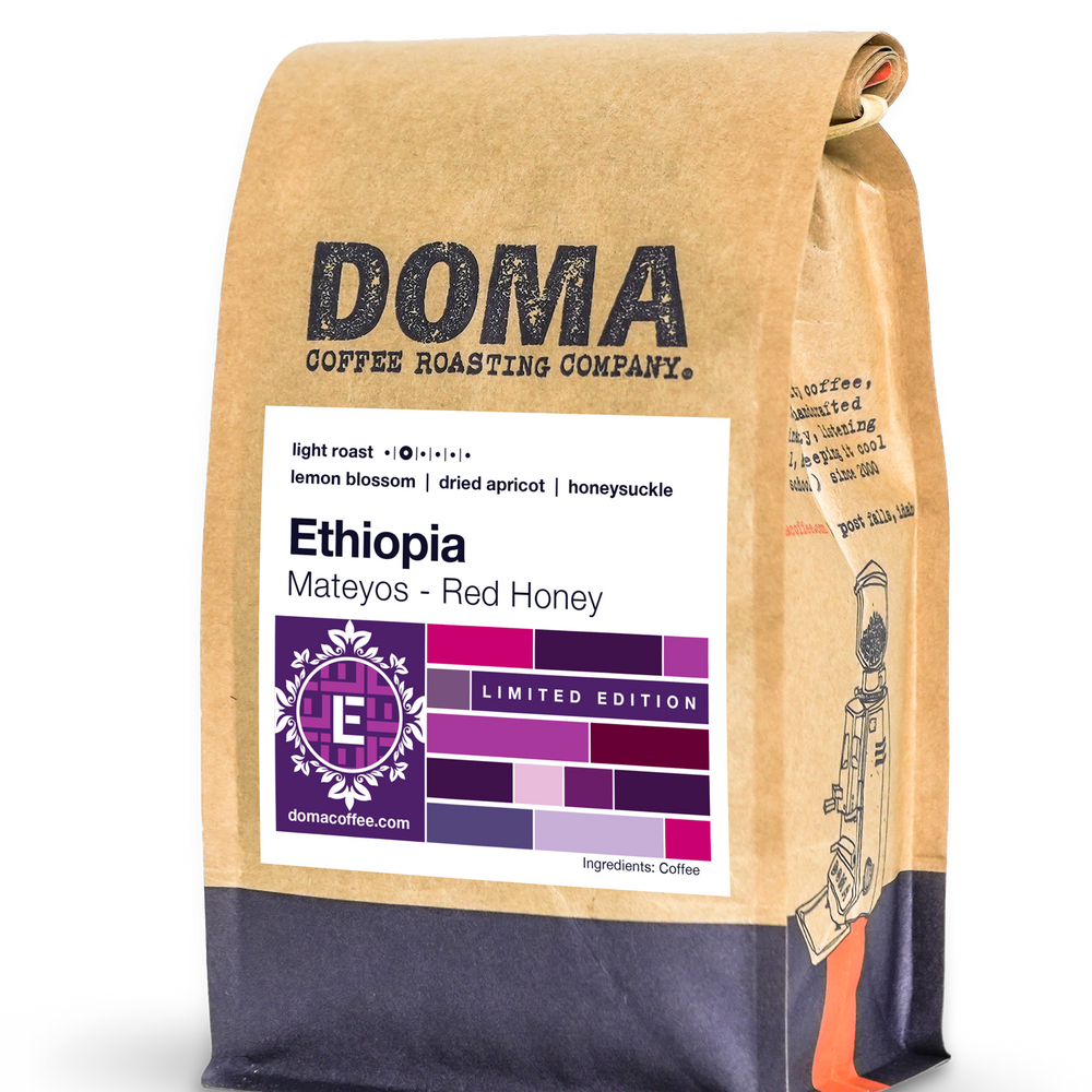 
                  
                    Ethiopia Mateyos Red Honey 12oz bag
                  
                