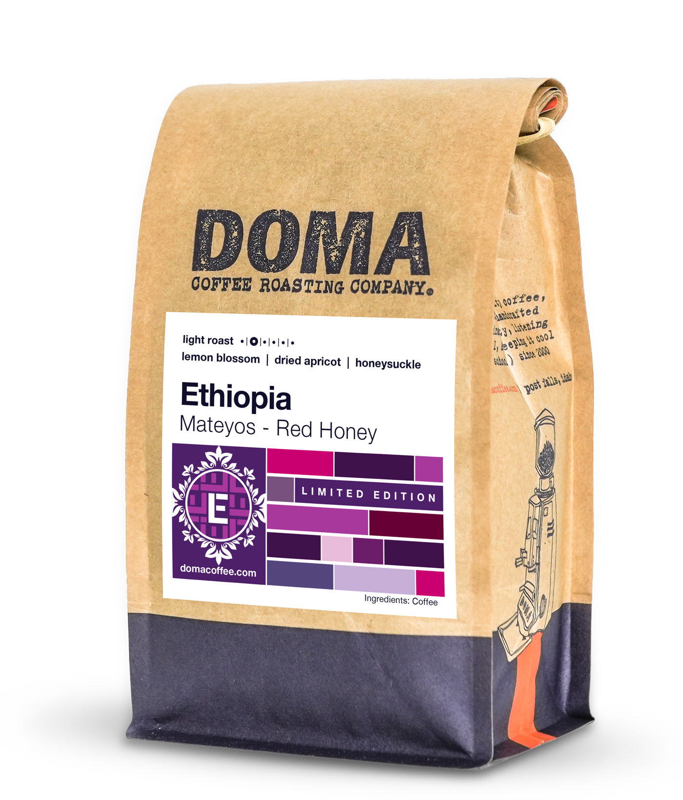 
                  
                    Ethiopia Mateyos Red Honey 12oz bag
                  
                