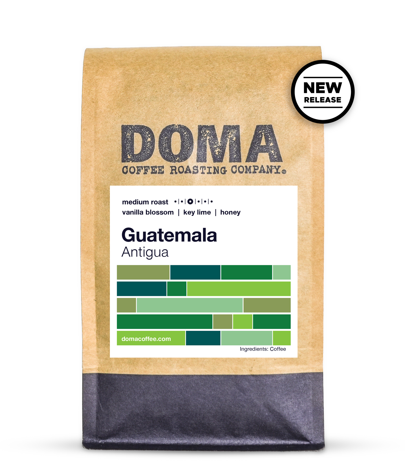 A 12 ounce bag of Guatemala Antigua coffee