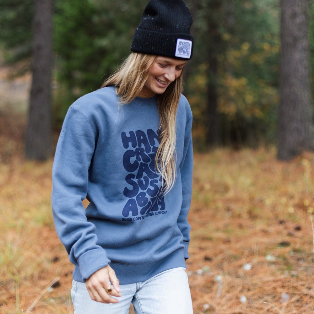 
                  
                    DOMA HANDCRAFTED SUSTAINABILITY SWEATSHIRT
                  
                